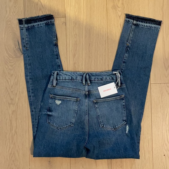 NWT Good American good boy jeans 00/24 - Picture 2 of 6